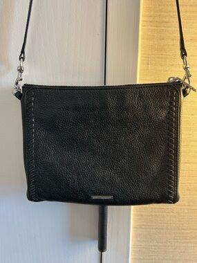 Rebecca Minkoff Black Leather Crossbody Bag